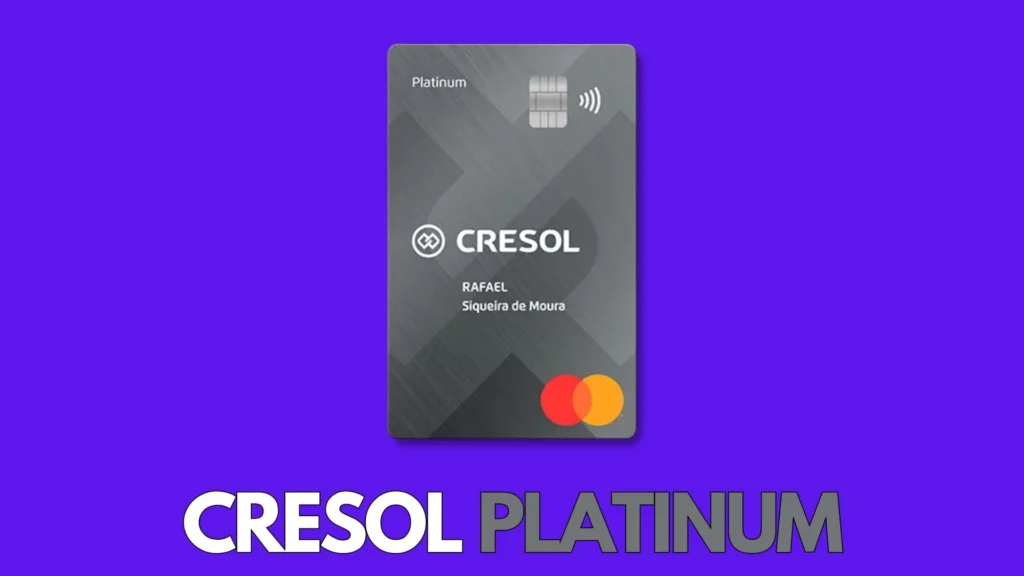 3 - Cartão Cresol Mastercard Platinum